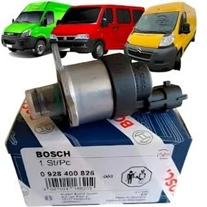 0928400826 VALVOLA REGOLAPRESSIONE per pompa BOSCH FIAT DUCATO-CITR 2.300 JTD - Foto 1 di 1