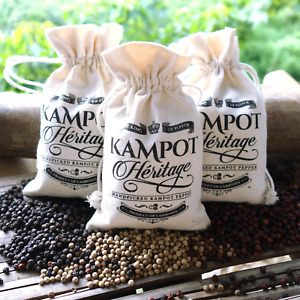 Kampot Pepper from Cambodia - High Quality Pepper (choose Red Black or White)