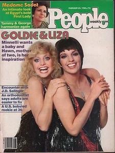 People Weekly February 25 1980 Liza Minnelli, Madame Sadat VG 012816DBE - Imagen 1 de 1