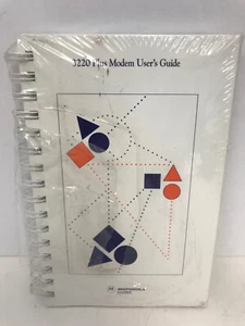 MOTOROLA CODEX 3220 PLUS MODEM USER'S GUIDE 09800-3 - Picture 1 of 3