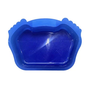 Schwimmbad-Fußbadewanne, Fußwaschwanne, rutschfeste Fußwaschwanne am Pool - Bild 1 von 10