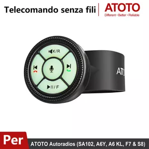 Telecomando Wireless da Cinturino con tasti Retroilluminati per Autoradio ATOTO - Foto 1 di 5