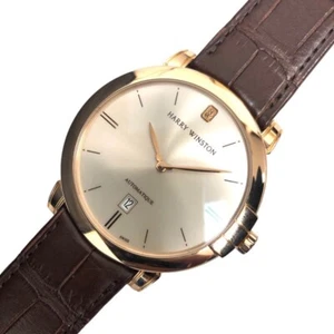 HARRY WINSTON Midnight 450 MA42RL.W1 K18PG watch men TO159141 - Picture 1 of 10