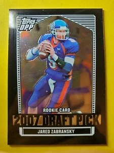 JARED ZABRANSKY (SP) RC ROOKIE BLACK VARIATION #129 RAIDERS - 2007 TOPPS DPP - Bild 1 von 3