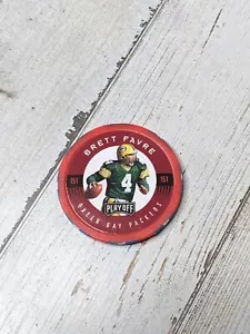 Playoffs 1997 1st & 10 Chip Shots | Rojo | Brett Favre | #151 | Green Bay Packers - Imagen 1 de 2
