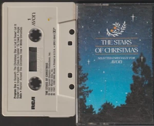 The Stars of Christmas Bing Crosby Elvis Presley 1988 Avon Cassette Used - Picture 1 of 2