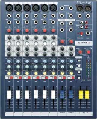Soundcraft EPM6 6-Channel Multi-Format Mixer JAPAN NEW - Image 1 of 3