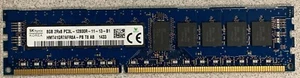 Skhynix 8GB 2RX8 PC3L-12800R-11-13-B1 Server Memory HMT41GR7AFR8A-PB - Picture 1 of 1