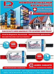 🇨🇭 KALKSCHUTZ 🇨🇭 IQ Swiss 20 schützt Ihre hochwertige Immobilie 👍 - Bild 1 von 11