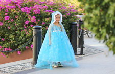 Elsa Dress Blue Princess Costume for Baby Girls