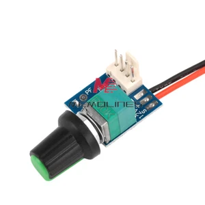 Controlador de velocidad del ventilador DC5-12V 4 hilos PWM con interruptor chasis control de velocidad del ventilador - Imagen 1 de 28