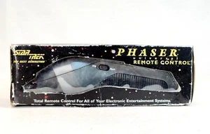 Vtg 1995 Star Trek The Next Generation Phaser Replica Universal Remote Control - Picture 1 of 9