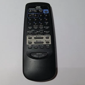 Used JVC Remote TV Display Karaoke Audio Program Erase Mic Volume Mark #123 - Picture 1 of 3