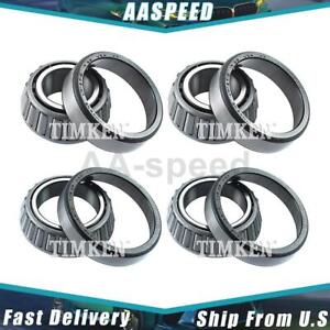 Front Inner Outer Wheel Bearing and Race Set For Ford Mustang 1973 1972 1971