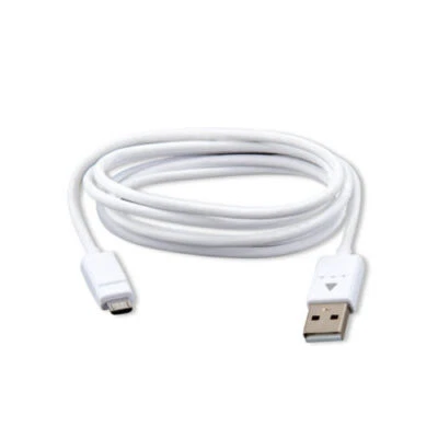LG Original OEM Micro USB Data Charge 3FT Cable For LG G5, G4, G3, G2 - White - Image 1 of 2