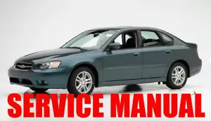 Subaru Legacy Service Manual | 1996-2005 | CD OR USB - Bild 1 von 11