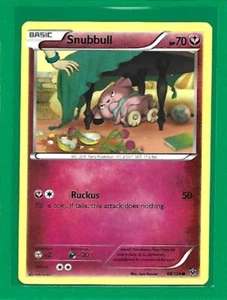 Pokémon TCG XY Fates Collide Snubbull #68/124 Regular Common - Picture 1 of 2