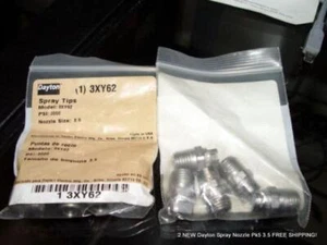 2 NEW Dayton 3XY62 Spray Nozzle Pk5 3.5 FREE SHIPPING! - Picture 1 of 3