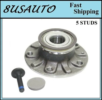 Conjunto de cojinete de cubo de rueda trasero para VOLKSWAGEN 2015-2019 E-GOLF/2007-2009 EOS. Foto 1 de 3