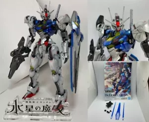 Built & Painted Bandai Full Mechanics 1/100 Gundam AERIAL Witch from Mercury JPN - Picture 1 of 11