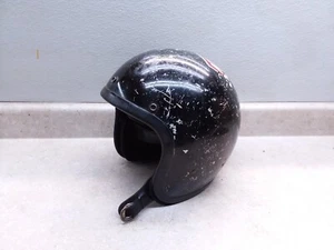 Bell R/T Moto Abierta Cara Casco 3-Snap 1/77 Talla 7 3/4-62cm Vintage Anx-C - Imagen 1 de 13