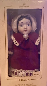 Hallmark Keepsake Diana handbemaltes Porzellanpuppenornament, viktorianisch, 1983 - Bild 1 von 4