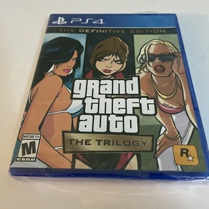 Grand Theft Auto: The Trilogy - (Sony PlayStation 4, 2021) PS4 - Torn Seal - Bild 1 von 6