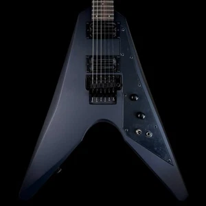 Dunable Asteroid DE - Matte Black Floyd Rose - Flying V - Picture 1 of 8
