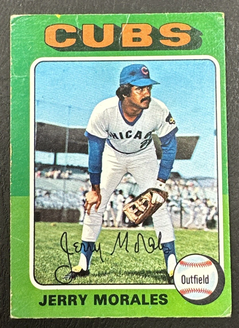 1975 O-Pee-Chee OPC Baseball - #282 Jerry Morales - Chicago Cubs