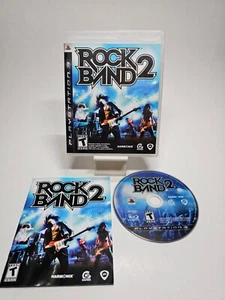 Rock Band 2-Playstation 3-PS3-TESTED-CLEAN-Complete w/ Manual - Picture 1 of 10
