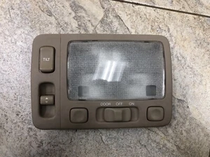 1992-2000 Lexus SC400 SC300 OEM Dome Map Light w/Sunroof Controls Tan ST21 - Picture 1 of 2