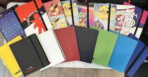 Pokémon Random 2 Binder Lot - 1x Art & x1 Solid Color: 151, Eevee, Pikachu, Mew - Picture 1 of 12