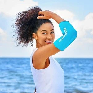 Joy CleanBoss Manicotto Terapia Blu Brillante Morbido Compressione Freddo Caldo 360 Tg XL Nuovo - Foto 1 di 7