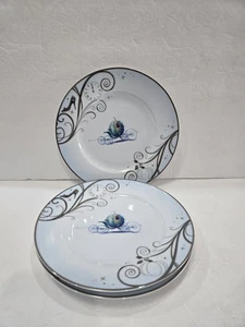Zrike 3er Set Disney Cinderella Prinzessin Salatteller Silberrand 8" - Bild 1 von 5