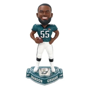 Brandon Graham #55 Philadelphia Eagles Super Bowl LIX Champions 8" Bobblehead - Picture 1 of 2