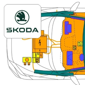 Digitale Rettungskarte per QR-Code, für ŠKODA Elroq SUV Electric (>2025) - Bild 1 von 10
