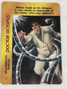 DOCTOR OCTOPUS (AC) - VILLAINOUS SHIELD - MARVEL OVERPOWER CARD GAME- NM - Picture 1 of 2