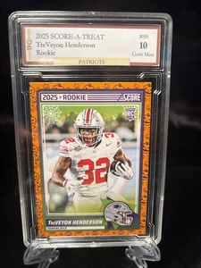 2025 SCORE-A-TREAT TraVeyon Henderson Rookie #59 GEM 10 - Picture 1 of 2