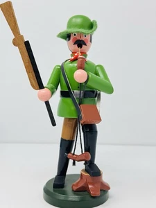 VTG 80s Erzgebirge Germany Incense Smoker Hunter Huntsman Complete - Picture 1 of 15