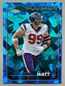 2024 Topps Chrome Sapphire - JJ Watt #82 Houston Texans - Imagen 1 de 2