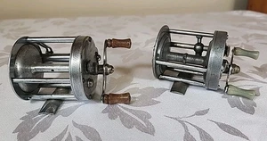 2 Stück Pflueger Akron 1894 und Pflueger Supreme USA Bait Casting Angelrollen - Bild 1 von 16