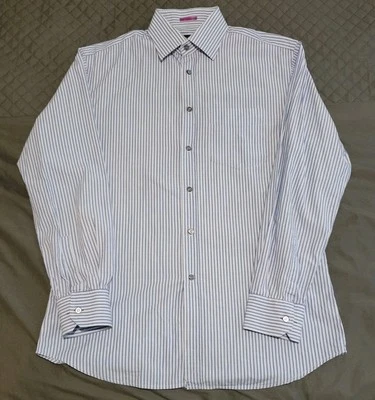 Paul Smith Men's London Signature Stripe Shirt Size 16.5 made in italy - Image 1 of 4