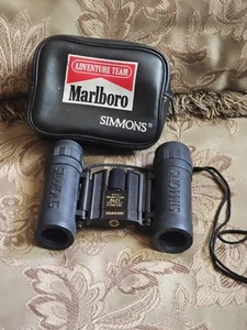 Vintage Marlboro Adventure Team Binoculars by Simmons 8x21 Model 1156 - Picture 1 of 16