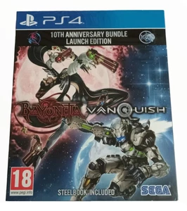 Bayonetta Vanquish Bundle Steelbook Launch Edition PlayStation PS4 EU PAL Sealed - Picture 1 of 1