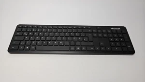 Microsoft Bluetooth Keyboard Tastatur Deutsch QWERTZ ‎QSZ-00006 Model 1898 - Bild 1 von 6