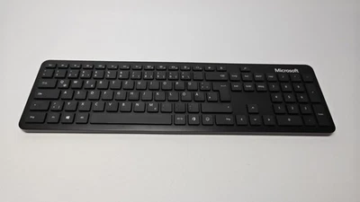 Microsoft Bluetooth Keyboard Tastatur Deutsch QWERTZ ‎QSZ-00006 Model 1898 - Bild 1 von 4