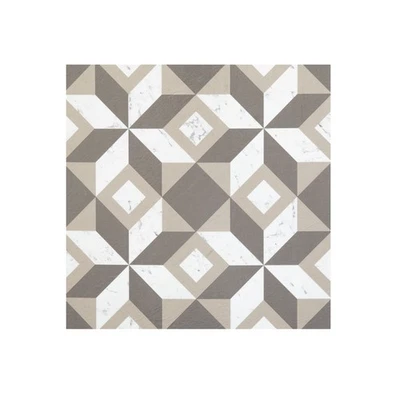 Retro 12x12 Self Adhesive Vinyl Floor Tile - Prism Marble - 20 Tiles/20 sq. ft. - Image 1 of 4