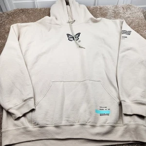 Sudadera con Capucha Halsey Hopeless Fountain Kingdom Tour 2017 Mercancía Oficial XL Beige - Imagen 1 de 9