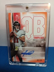 2024 Topps Signature Class Orange Auto Michael Pratt #RCA-MP Tampa Bay SSP #/50! - Bild 1 von 6