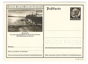 Deutsches Reich Ganzsache P 236 Eberswalde  DD40-160-1-B7 DRUCKPROBE ** - Picture 1 of 1